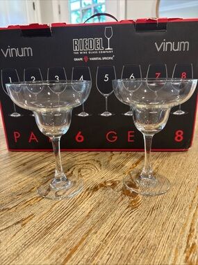 Riedel Clear Crystal Margarita Coupes - Clear